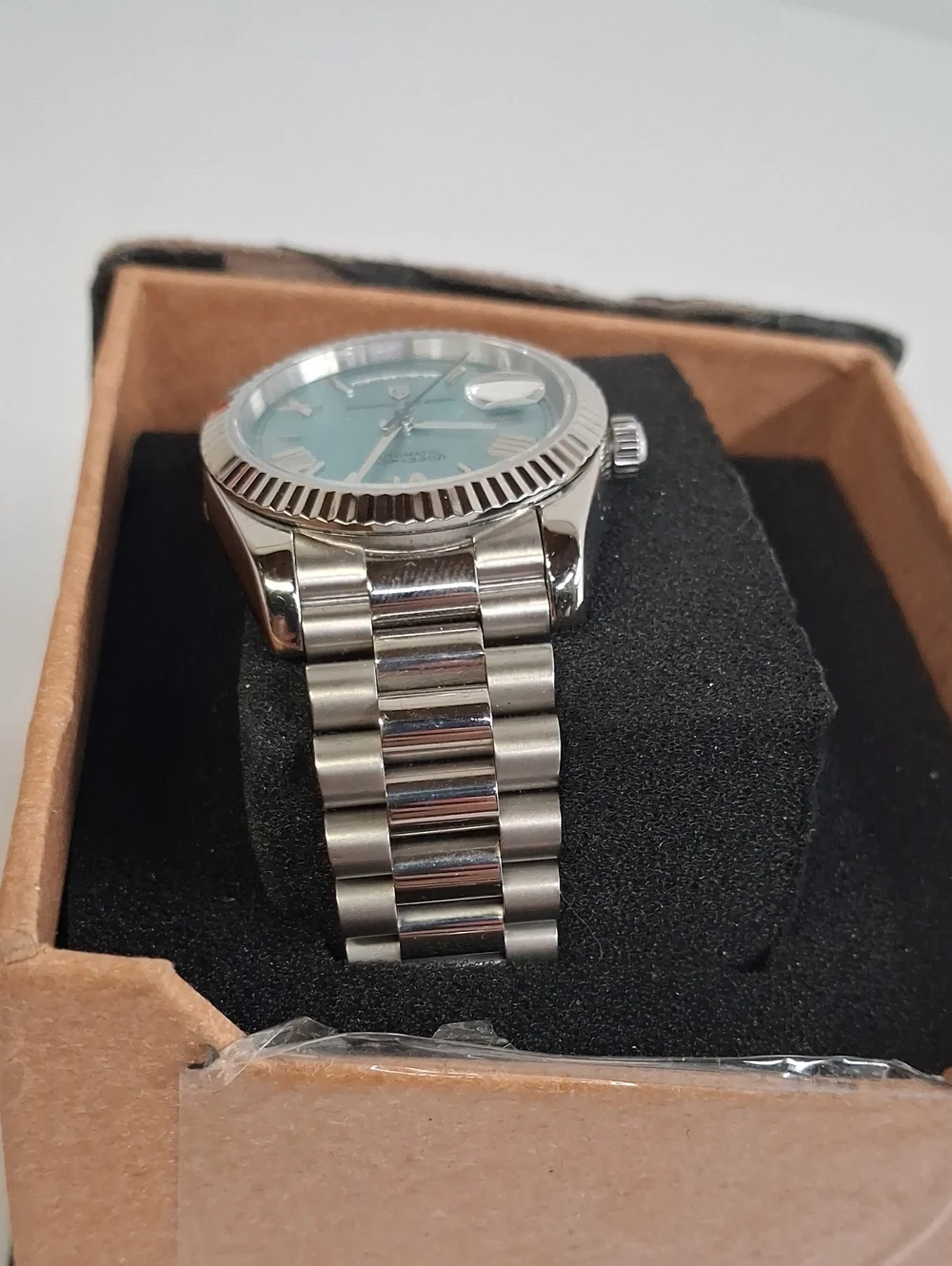 NWT Mens Pagani Design Men's Automatic Watch Sapphire Glass 100 Meter Resistant